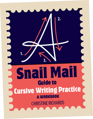 Cover of A Snail Mail Guide to Cursive Writing Practice
