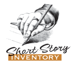 Hand with pen and words: Short Story Inventory