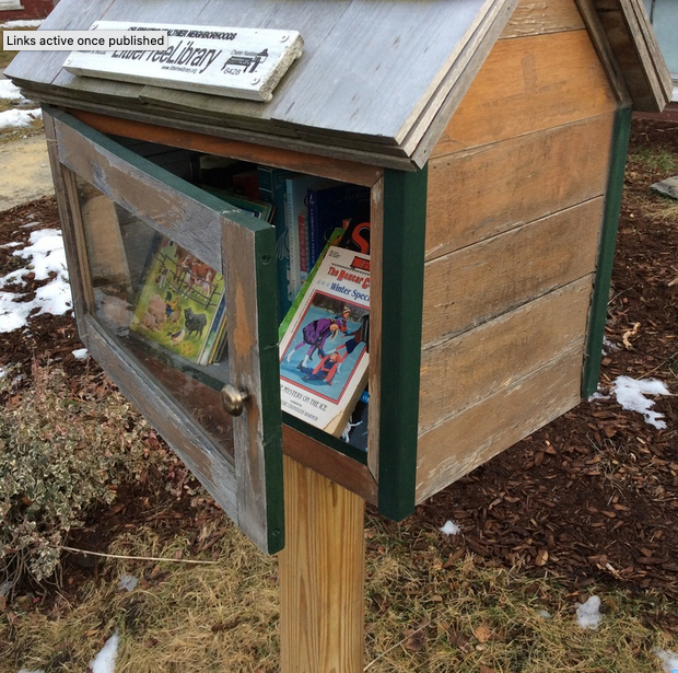 Little Free Library box